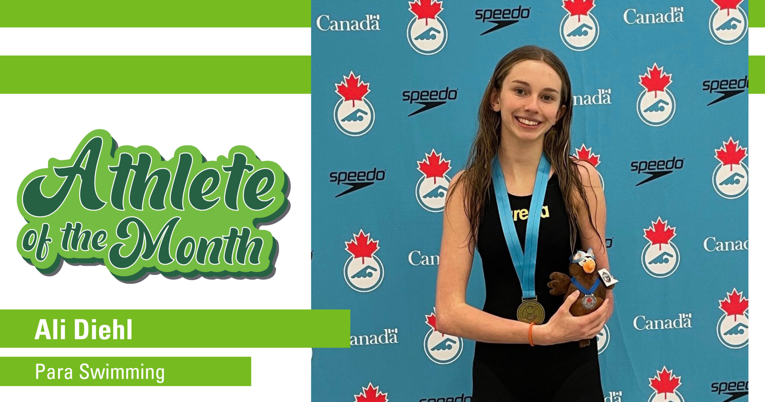 Diehl dazzles in Athlete of the Month honours