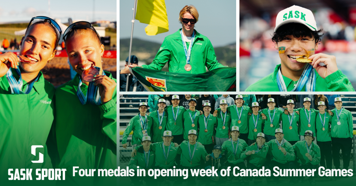 Saskatchewan has four medals at midway point of Canada Summer Games